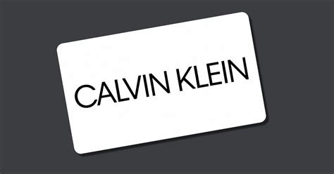 calvin klein gutschein online einlösen|calvin klein gift card online.